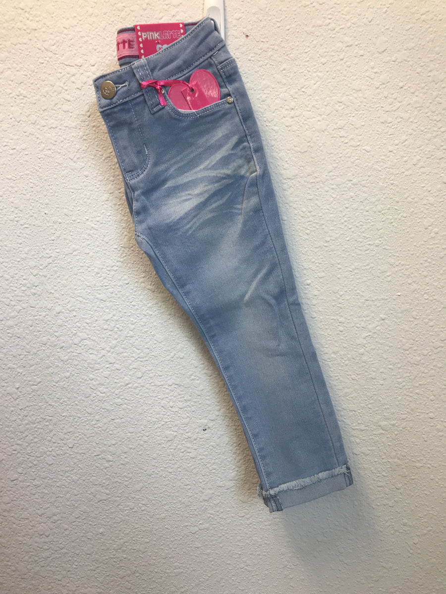 Pink store latte jeans