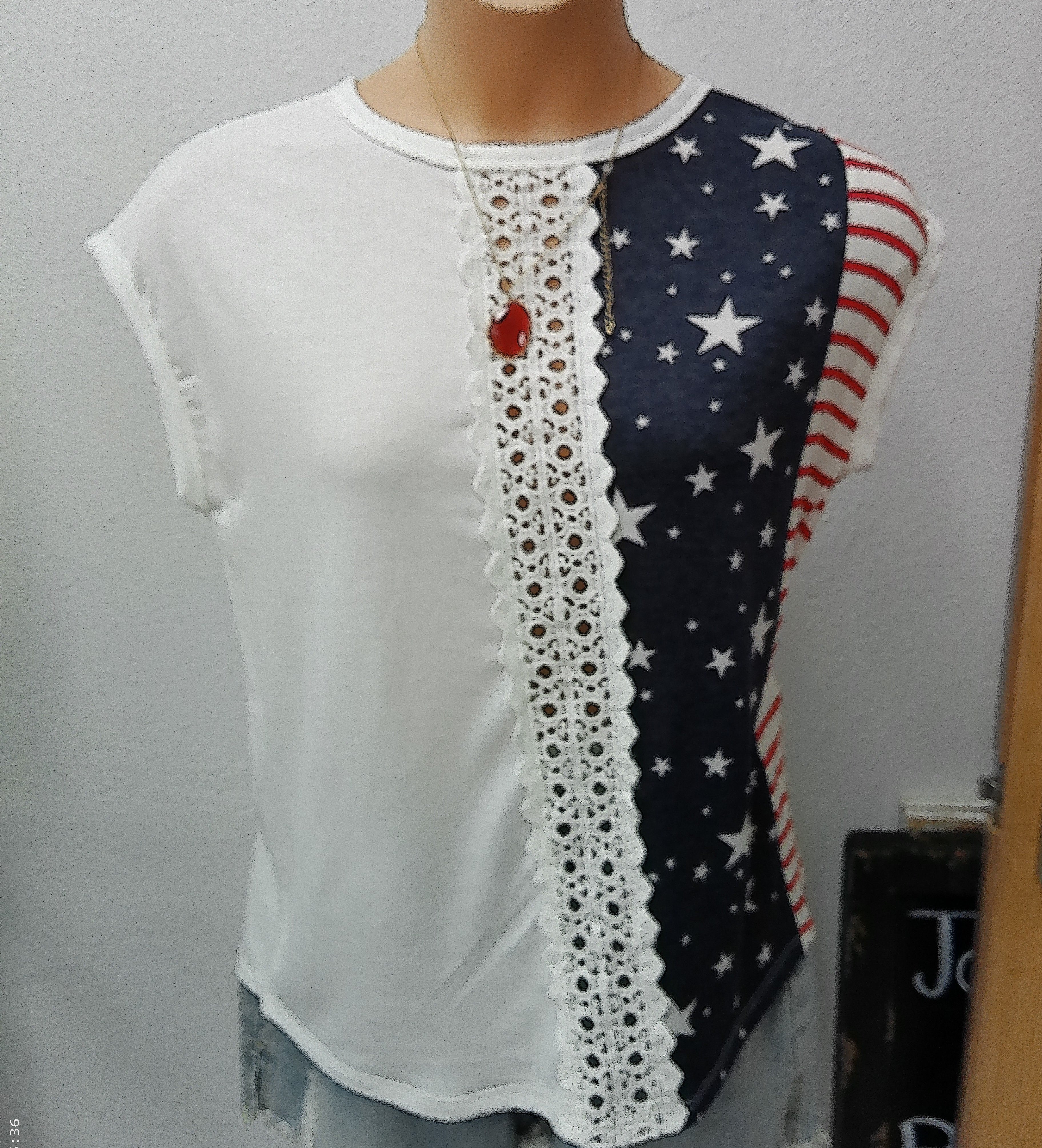 STARS AND STRIPES SLEEVELESS