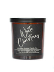 White Christmas Soy wax Candles - 10oz Candle with Lid